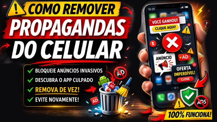 Como Remover aplicativos que exibem anúncios na tela do celular